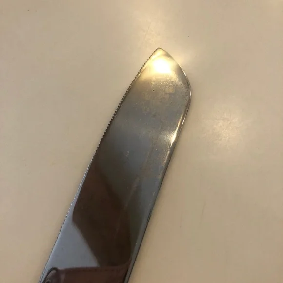 Wedding cake serving set! Beautiful stainless steel and gold plated! Lovely - Picture 7 of 7